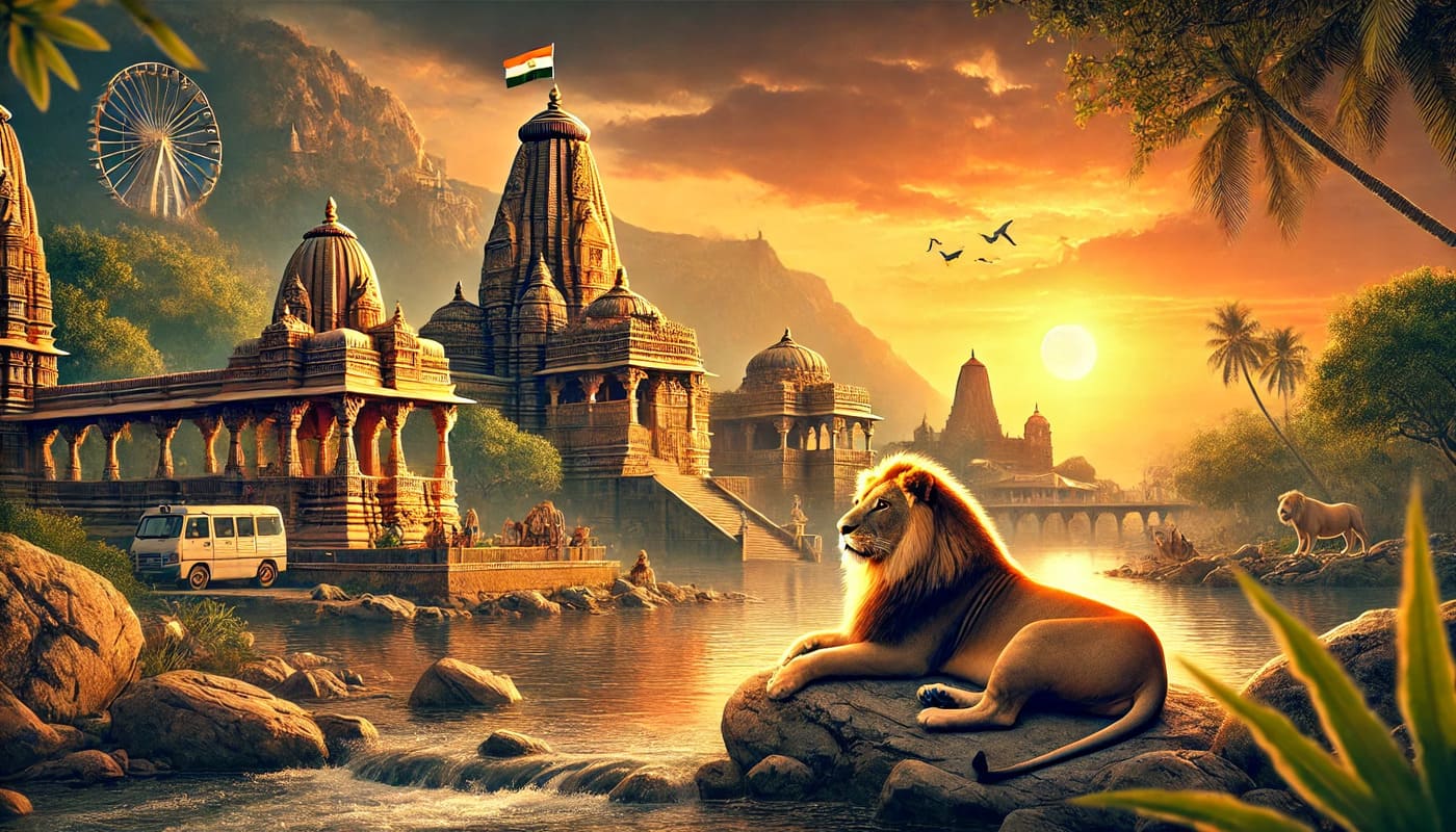 Gujarat Pilgrimage Tour with Gir Safari